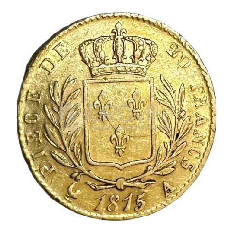 Marengo 20 Franchi Luigi XVIII - 1814-1815